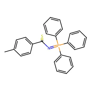 4-Methyl-N-(triphenyl-lambda~5~-phosphanylidene)benzene-1-carbothioamide structure