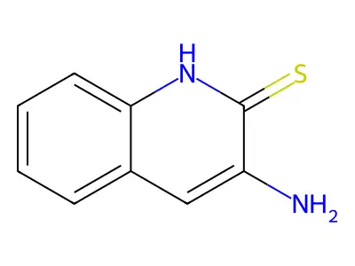 3-Amino-2(1H)-quinolinethione structure