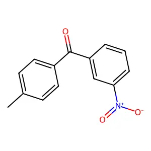 (4-Methylphenyl)-(3-nitrophenyl)methanone structure