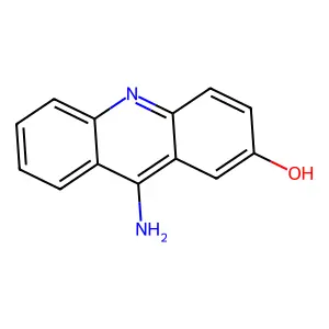 9-Amino-2-hydroxyacridine structure