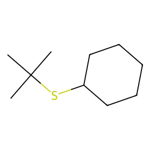 Sulfide, tert-butyl cyclohexyl structure