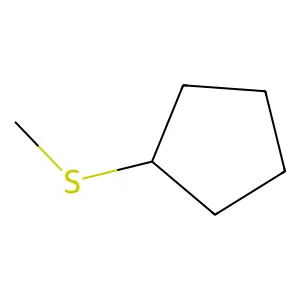 Cyclopentyl-1-thiaethane structure