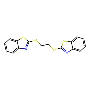 2-{[2-(1,3-Benzothiazol-2-ylsulfanyl)ethyl]sulfanyl}-1,3-benzothiazole structure