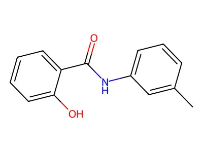 Benzamide, 2-hydroxy-N-(3-methylphenyl)- structure