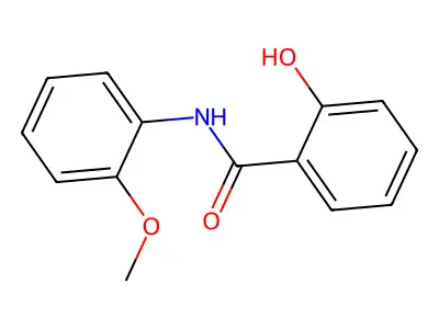 2-hydroxy-N-(2-methoxyphenyl)benzamide structure