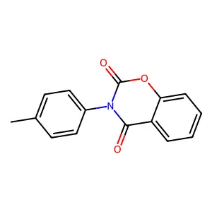 3-(4-Methylphenyl)-1,3-benzoxazine-2,4-dione structure
