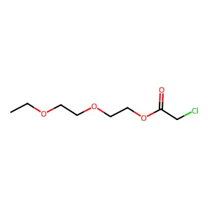 2-(2-Ethoxyethoxy)ethyl 2-chloroacetate structure