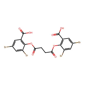 黑果越橘苷 structure