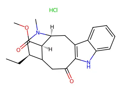 16-Epidregamine hydrochloride structure