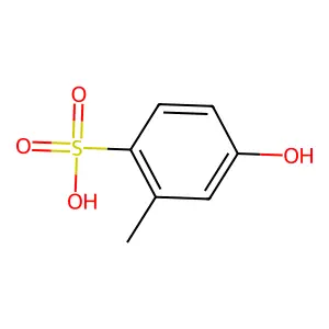 4-羟基-2-甲基苯磺酸 structure