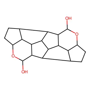 8,19-Dioxaoctacyclo[10.10.0.02,10.03,7.04,22.011,15.013,21.014,18]docosane-9,20-diol structure