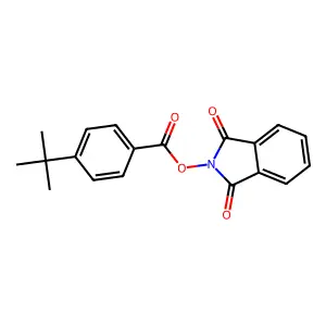 (1,3-Dioxoisoindol-2-yl) 4-tert-butylbenzoate structure
