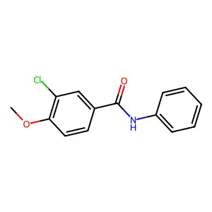 3-Chloro-4-methoxy-N-phenylbenzamide structure
