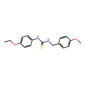 1-(4-Ethoxyphenyl)-3-(4-methoxybenzyl)thiourea structure