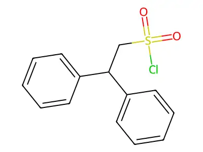 2,2-Diphenylethanesulphonyl chloride structure