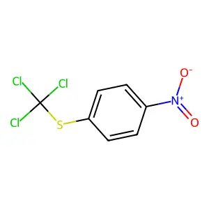 1-Nitro-4-[(trichloromethyl)thio]benzene structure