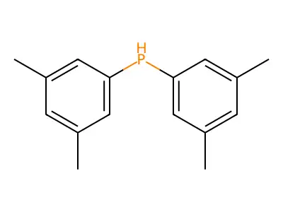 Bis(3,5-dimethylphenyl)phosphine structure