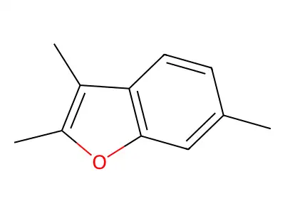Benzofuran, 2,3,6-trimethyl- structure