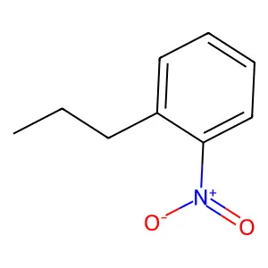 1-Nitro-2-propylbenzene structure