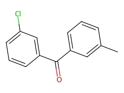 3-Chloro-3'-methylbenzophenone structure