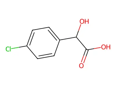 (R)-4-Chloromandelic acid structure