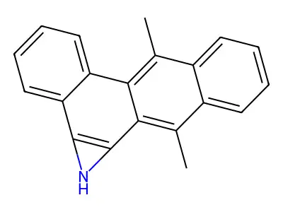 7,12-Dimethylbenz(a)anthracene 5,6-imine structure