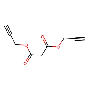 Diprop-2-yn-1-yl propanedioate structure
