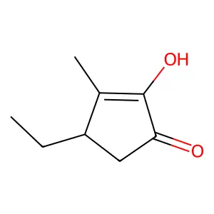 4-Ethyl-2-hydroxy-3-methyl-2-cyclopenten-1-one structure