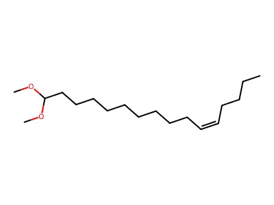 16,16-Dimethoxyhexadec-5-ene structure
