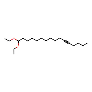 5-Hexadecyne, 16,16-diethoxy- structure