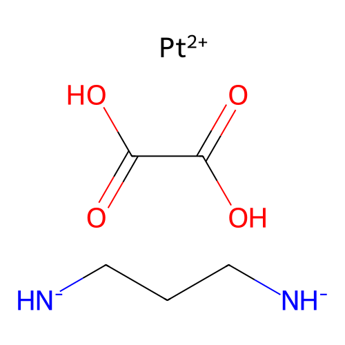 Platinum, [ethanedioato(2-)-O,O'](1,3-propanediamine-N,N')- structure