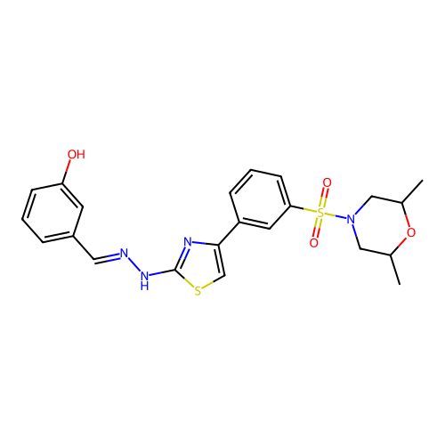 C22H24N4O4S2 structure