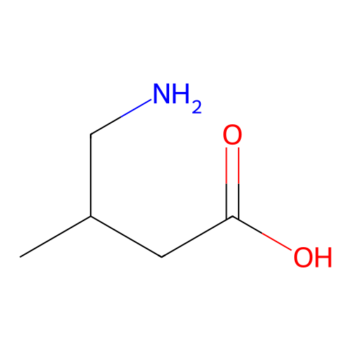 4-氨基戊酸 structure