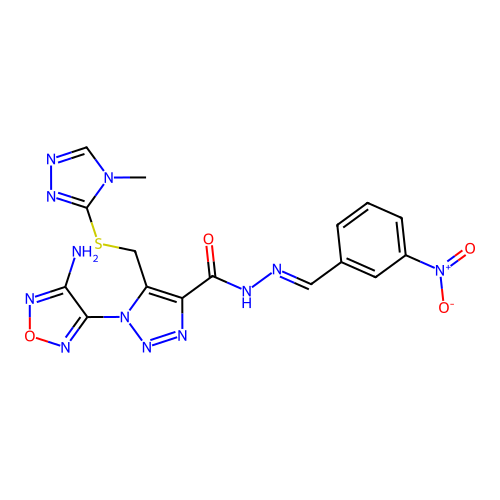 C16H14N12O4S structure