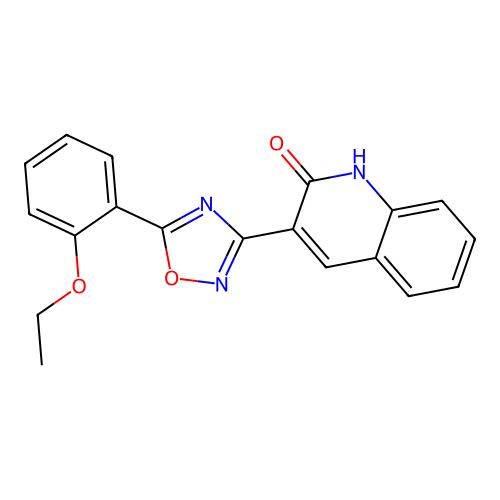 3-(5-(2-Ethoxyphenyl)-1,2,4-oxadiazol-3-yl)quinolin-2-ol structure