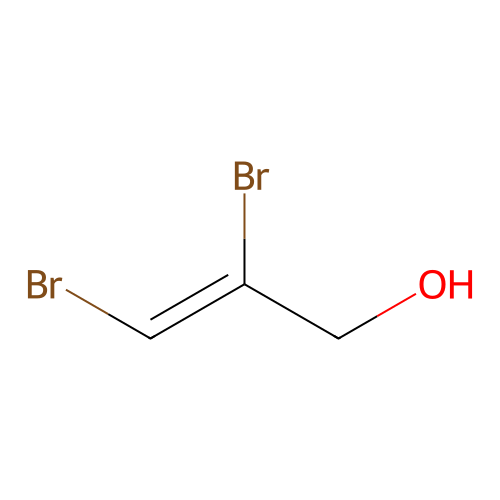 2,3-Dibromoallyl alcohol structure