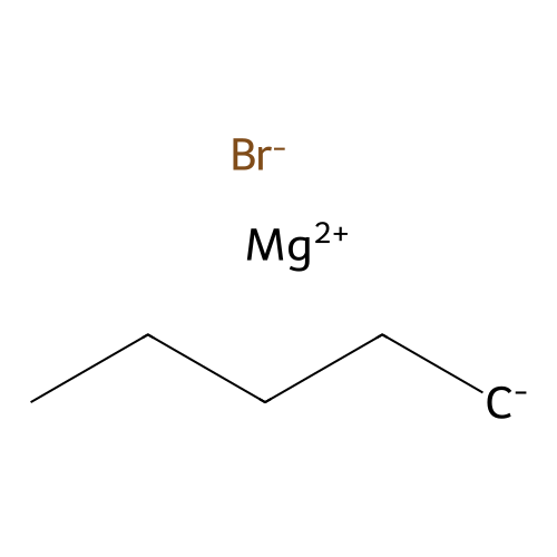 Magnesium;pentane;bromide structure