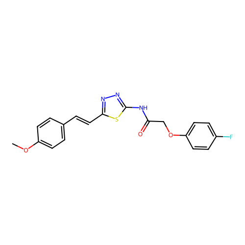 C19H16FN3O3S structure
