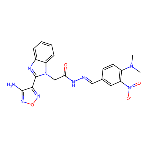 C20H19N9O4 structure