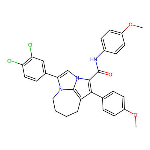 C31H27Cl2N3O3 structure