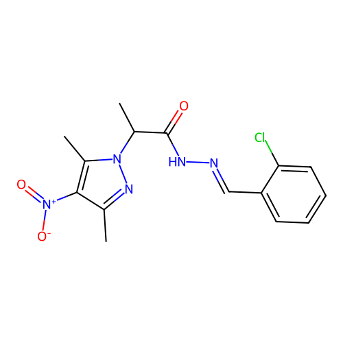 C15H16ClN5O3 structure