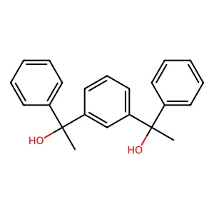 1,3-Benzenedimethanol, alpha1,alpha3-dimethyl-alpha1,alpha3-diphenyl- structure