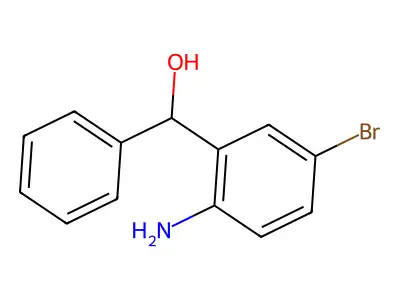 (2-Amino-5-bromophenyl)(phenyl)methanol structure