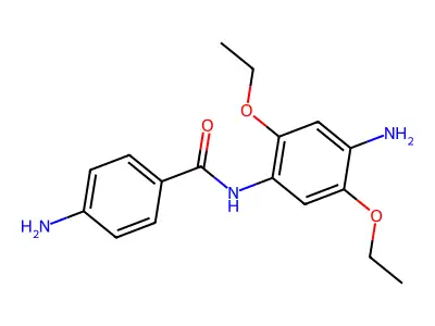 4-Amino-N-(4-amino-2,5-diethoxyphenyl)benzamide structure