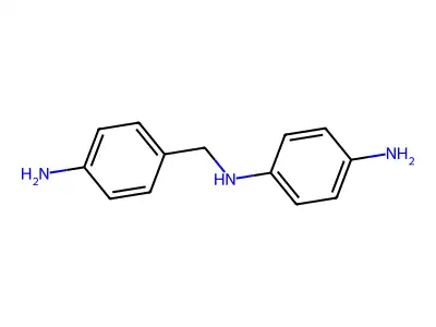 N-((4-Aminophenyl)methyl)benzene-1,4-diamine structure