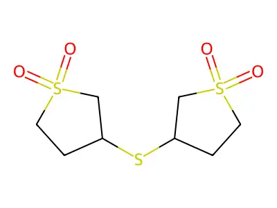 3,3'-Thiobis(tetrahydrothiophene) 1,1,1',1'-tetraoxide structure