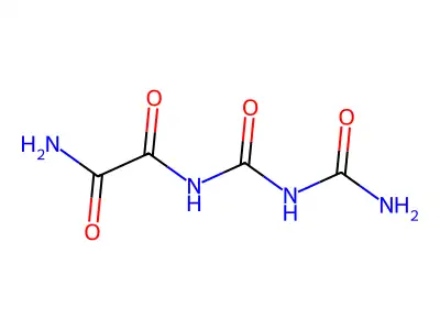 (((Aminocarbonyl)amino)carbonyl)oxamide structure