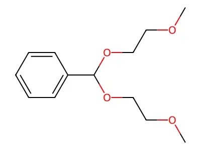 2,5,7,10-Tetraoxaundecane, 6-phenyl- structure