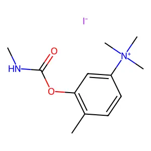 Ammonium, (3-hydroxy-p-tolyl)trimethyl-, iodide, methylcarbamate structure