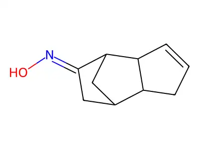 1,3a,4,6,7,7a-Hexahydro-4,7-methanoinden-5-one oxime structure